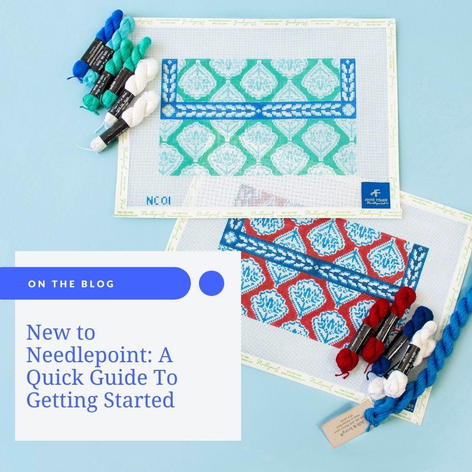 Create Needlepoint!: Working with Boucle' Needlepoint Thread