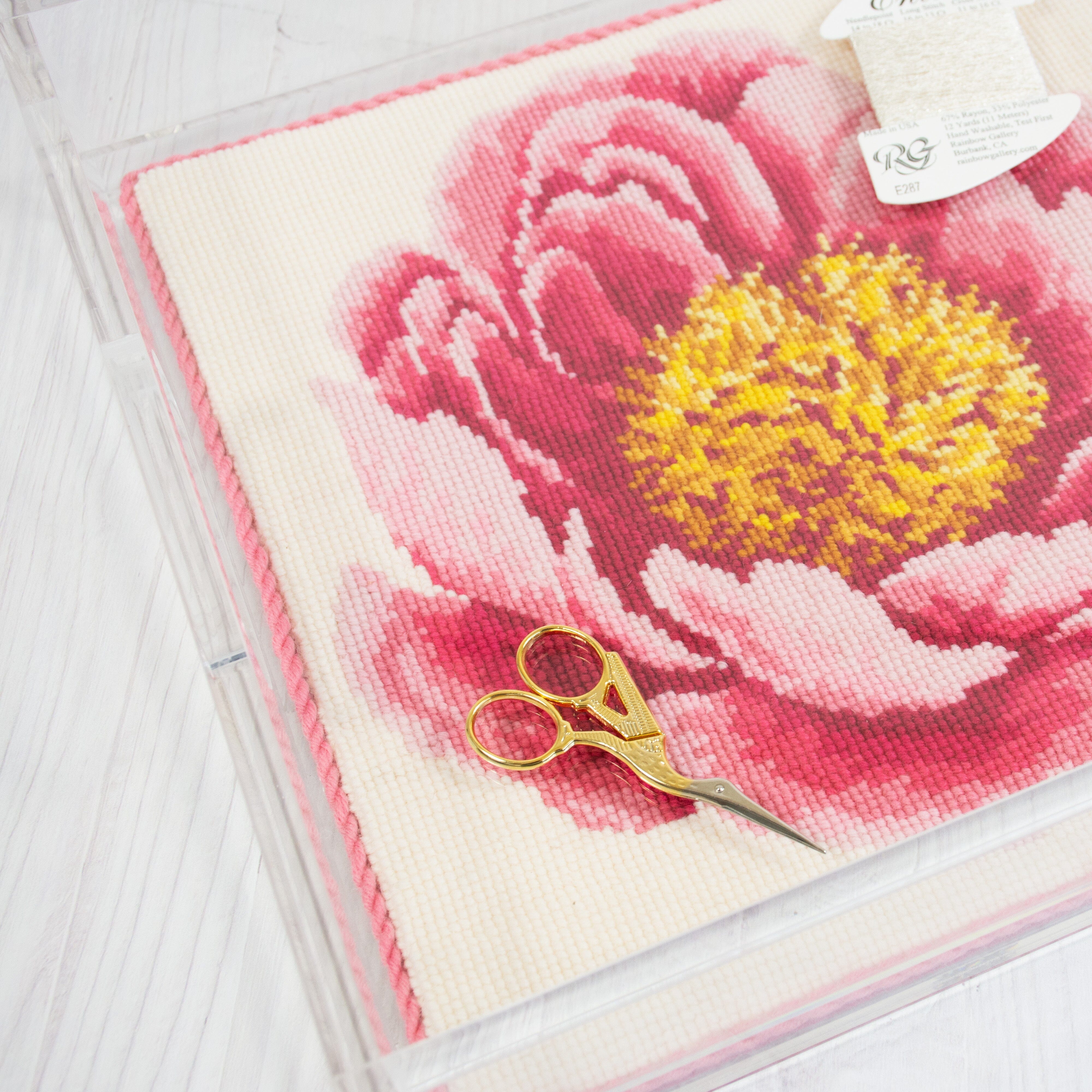 12" Acrylic Tray Accessories Bradley Needlepoint Company - 4