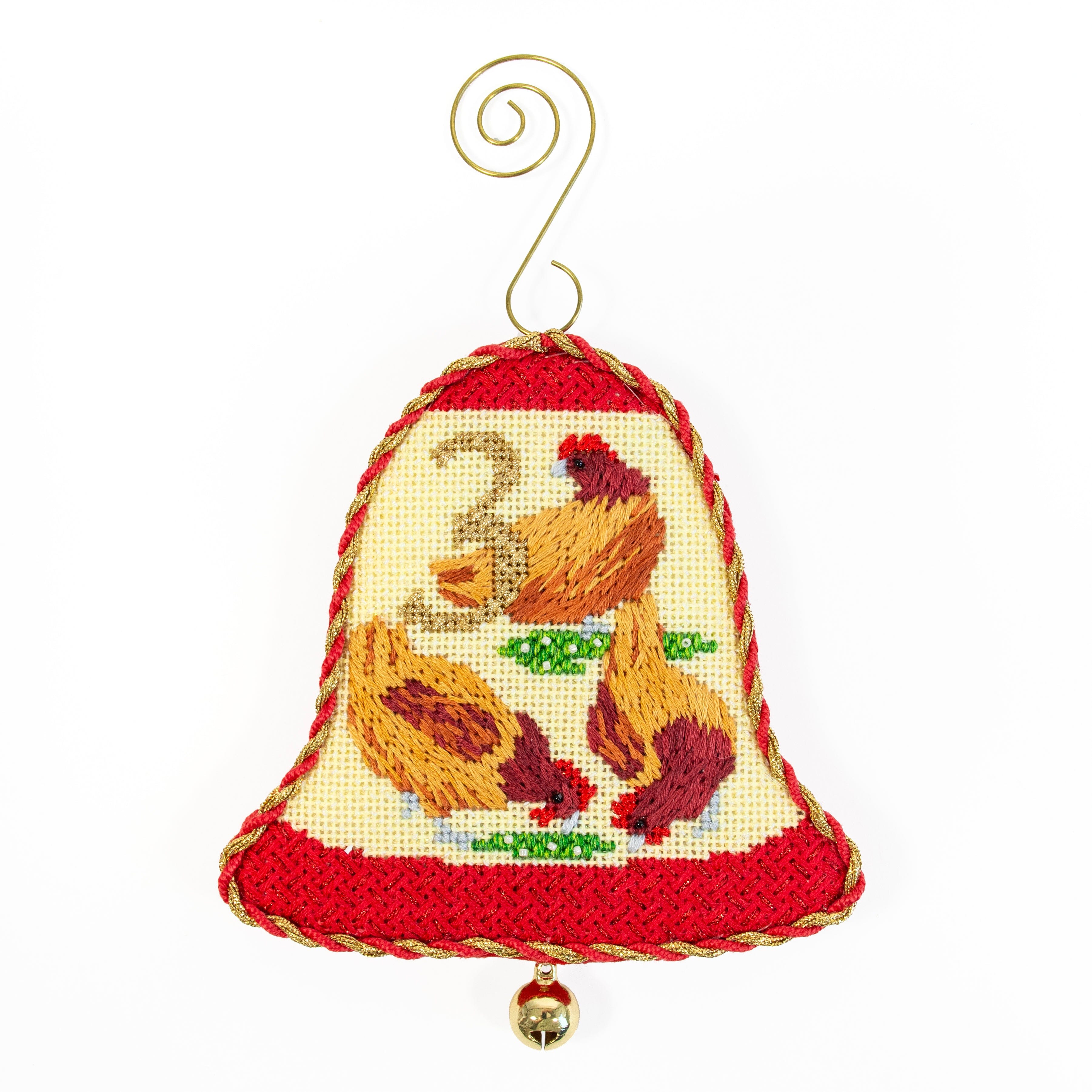12 Days Bells Kit Kits Needlepoint.Com