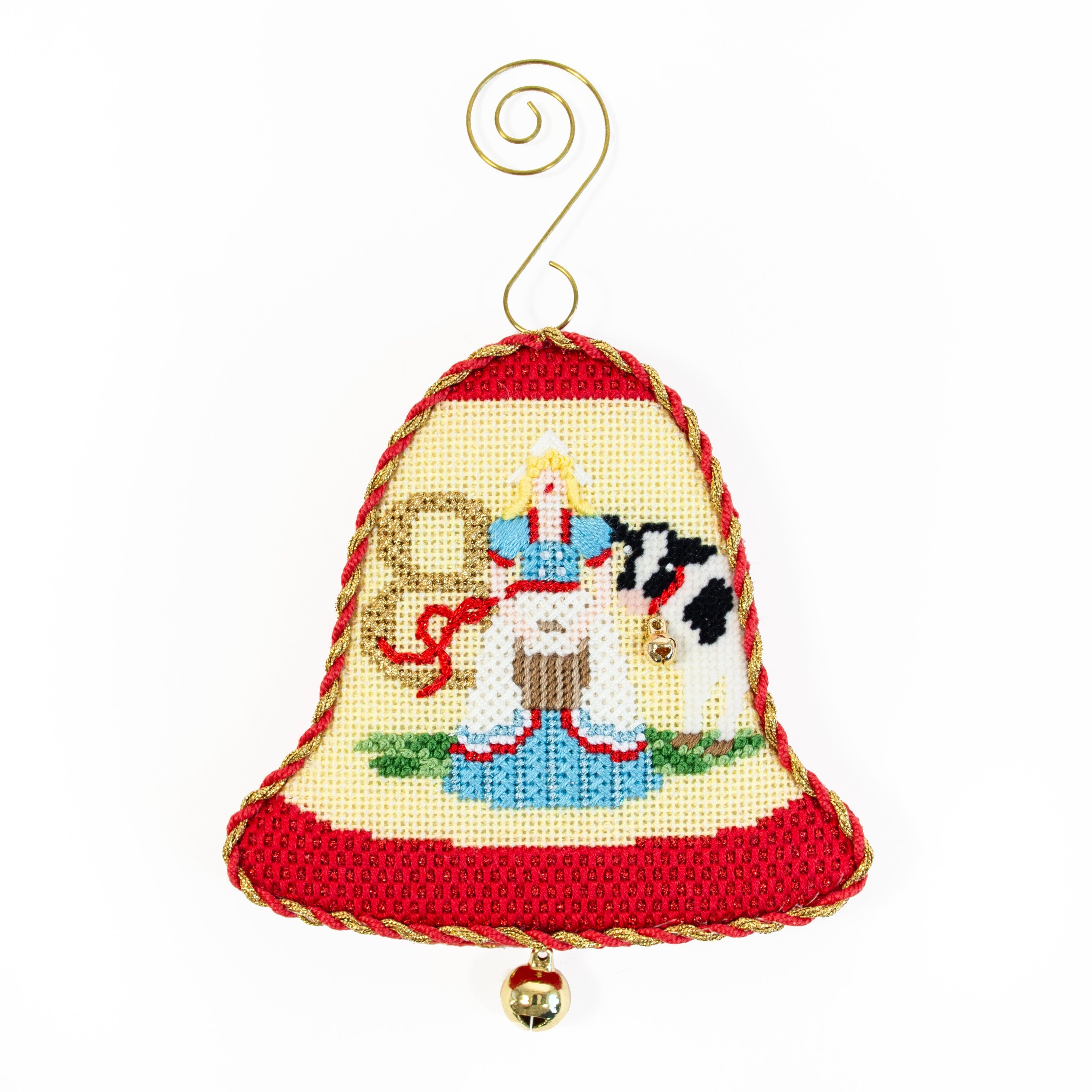 12 Days Bells Kit Kits Needlepoint.Com