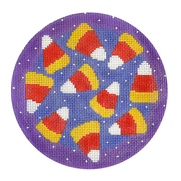13 Days of Halloween Ten Candy Corn Painted Canvas The Meredith Collection - 1