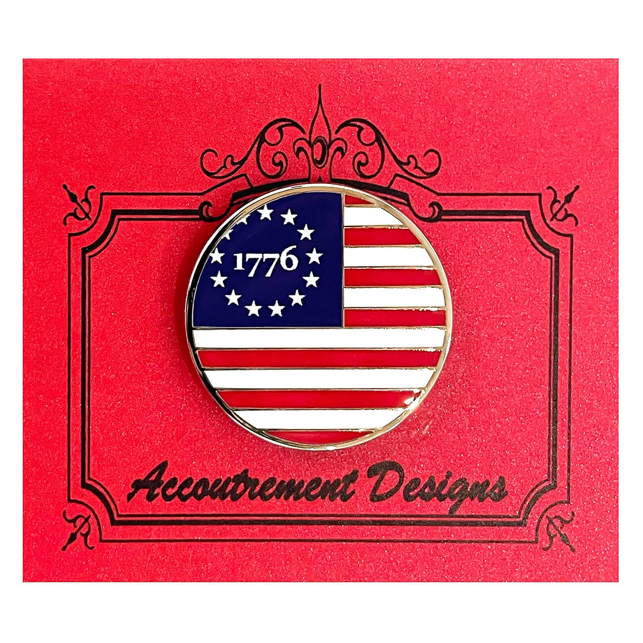 1776 USA Flag Needleminder Accessories Accoutrement Designs - 1