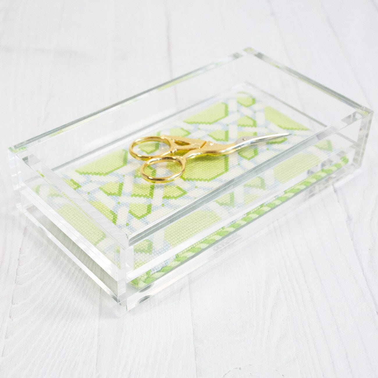 3" x 6" Acrylic Tray Accessories Bradley Needlepoint Company -