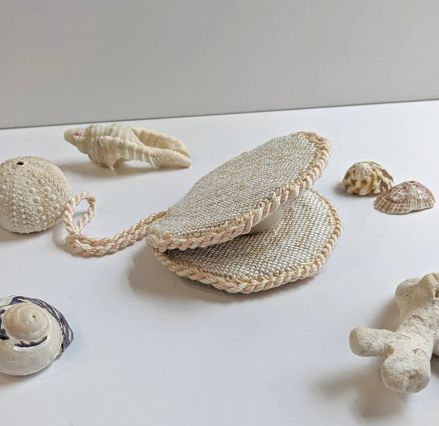 3D Shell Painted Canvas Fire and Iris - 2