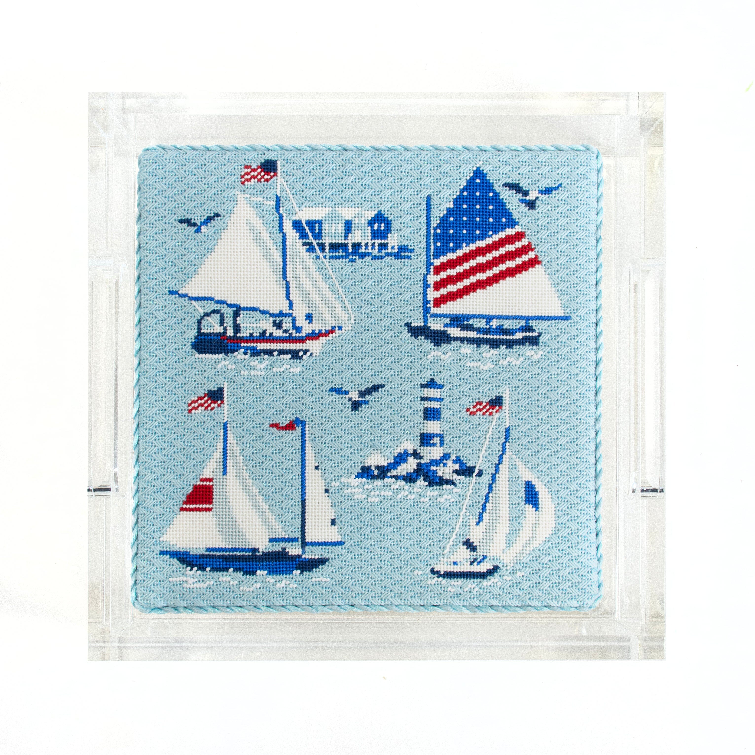 8" Acrylic Tray Accessories Bradley Needlepoint Company - 2