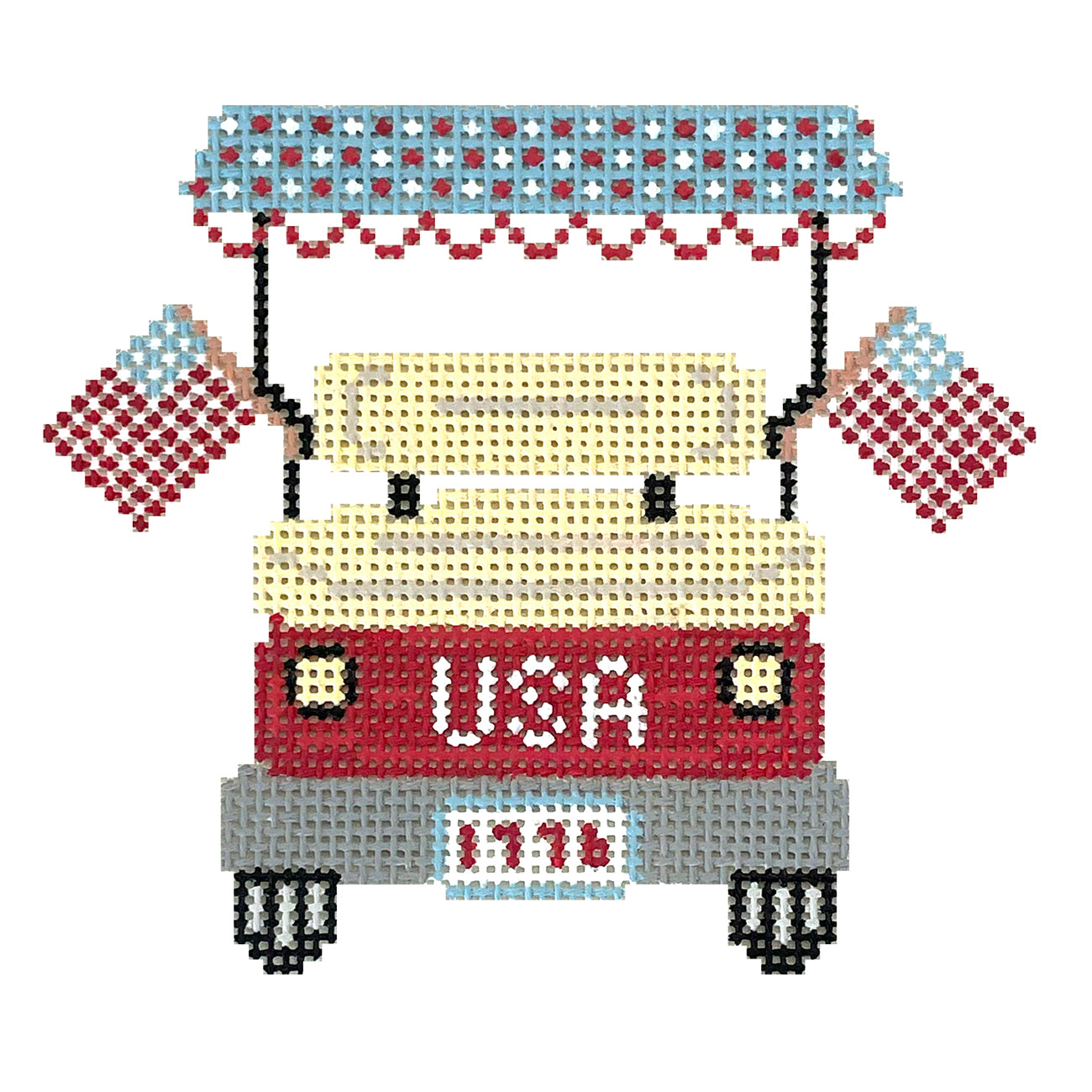 USA Golf Cart - 1