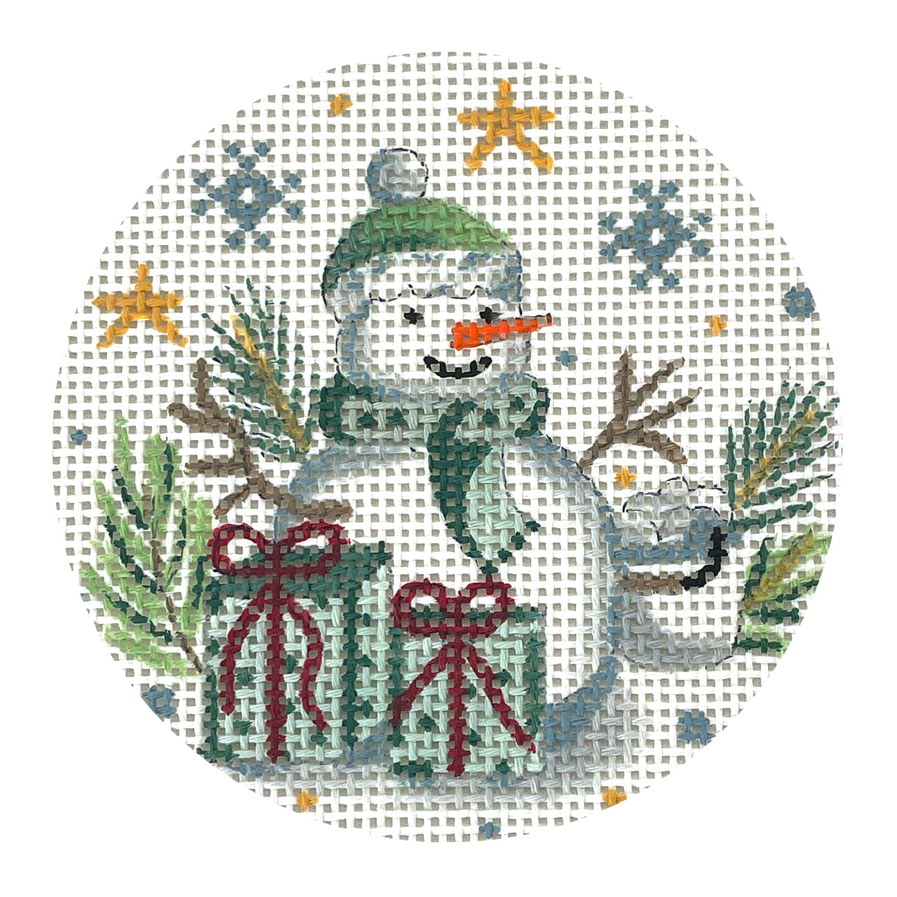 Snowman with Presents - 1
