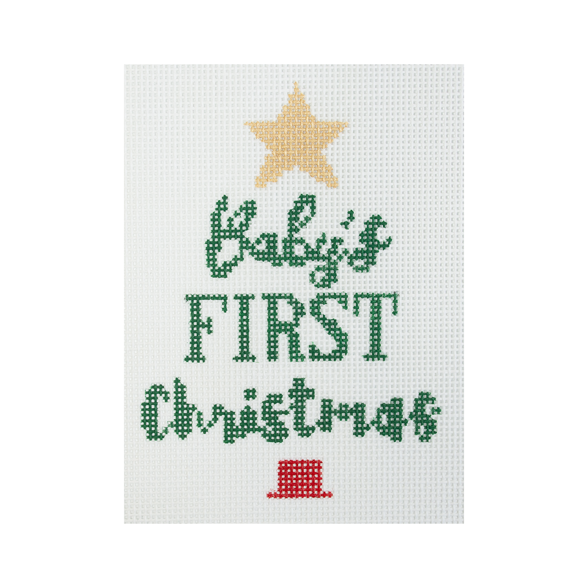 Baby's First Christmas Tree Green - 1