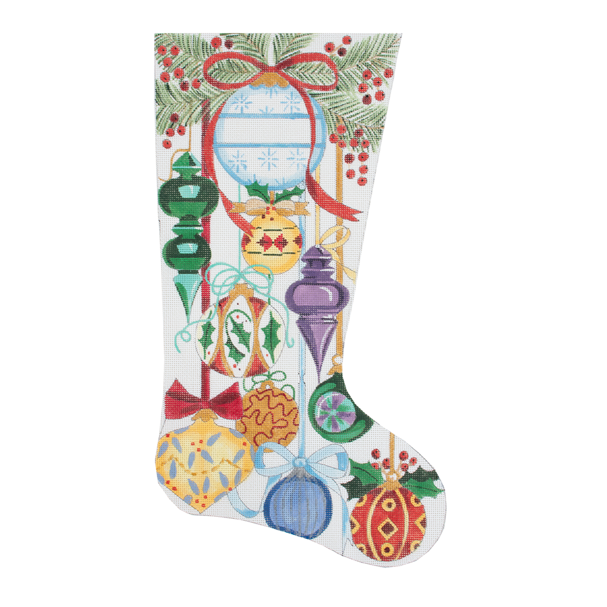 Christmas Ornament Stocking - 1