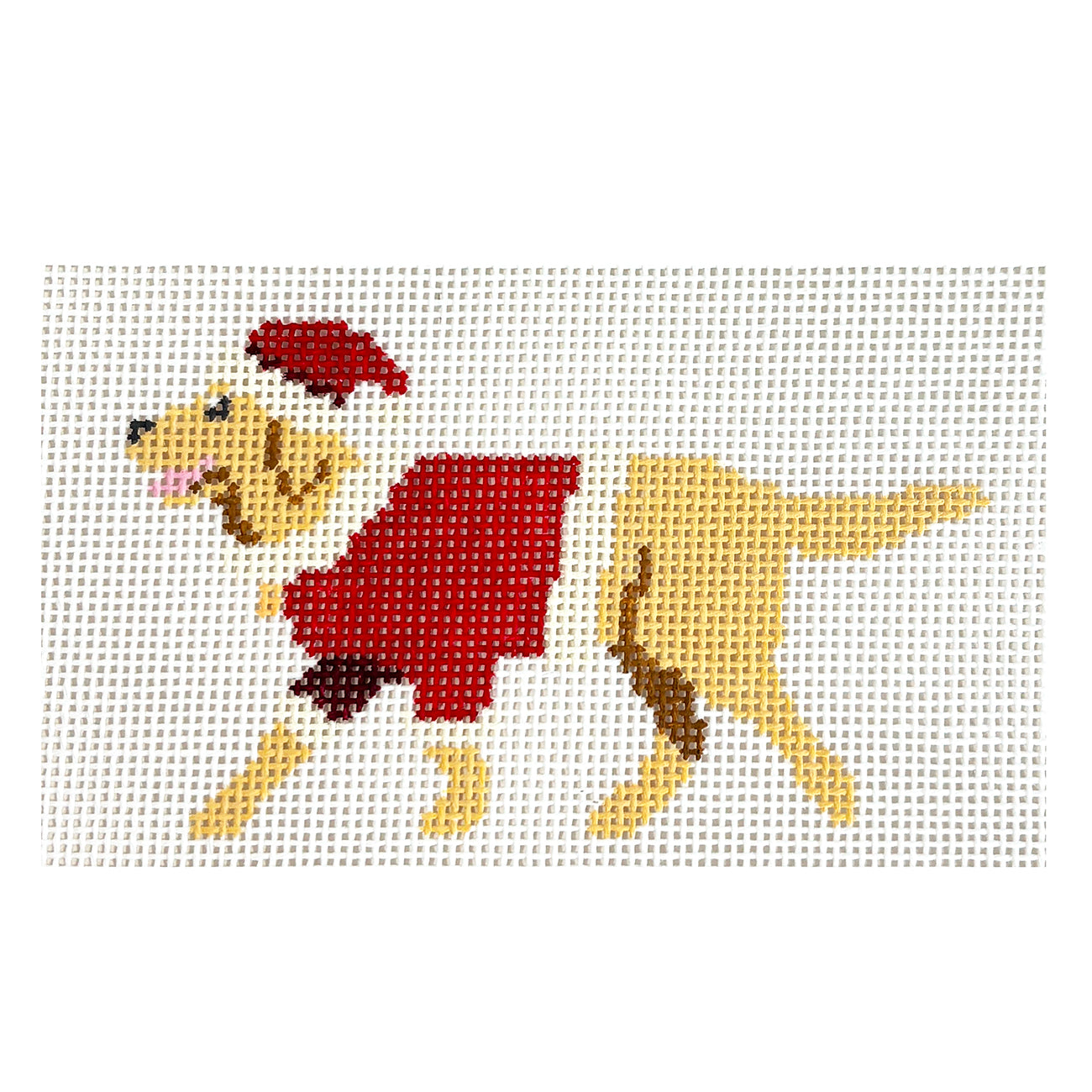 Santa Golden Retriever - 1