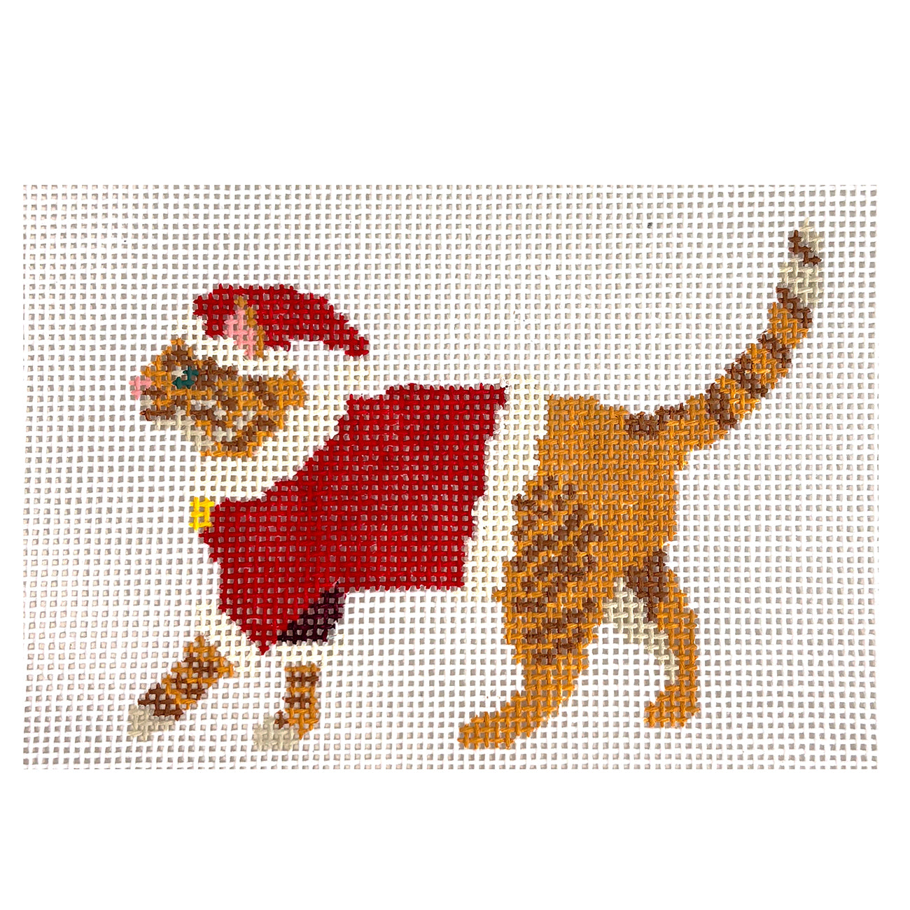 Santa Orange Cat - 1