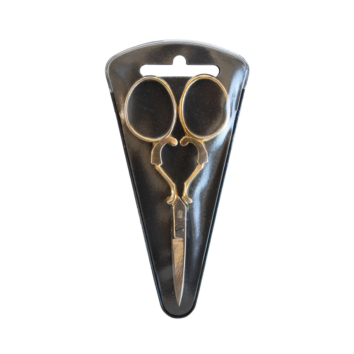 Gold Plated 3.5" Heart Scissors - 2