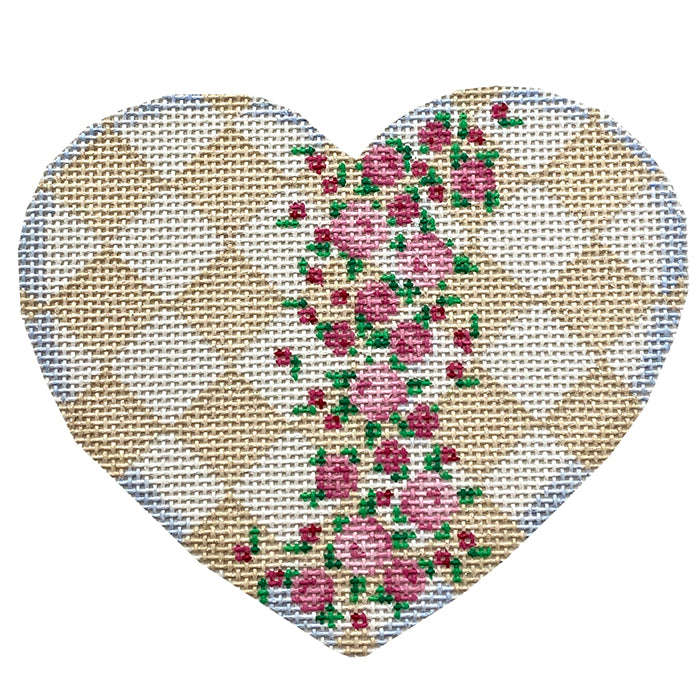 NTG TS469 Rosebud/Harlequin Heart - 1