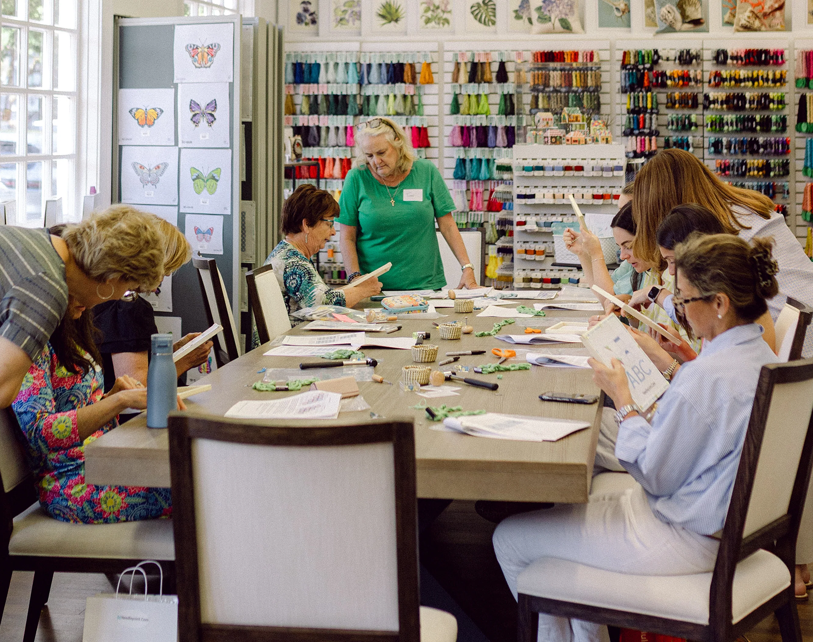 Needlepoint Community Mobile