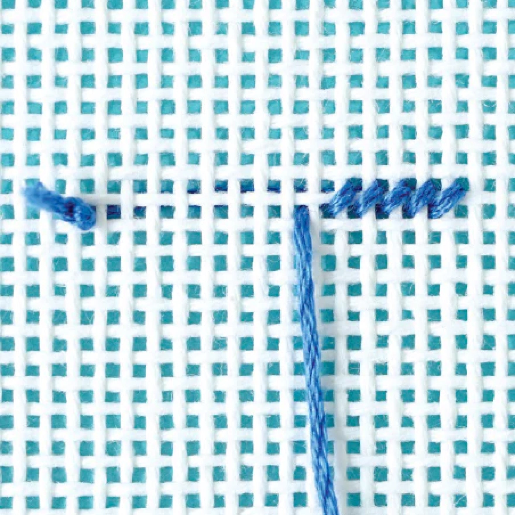 Begin stitching