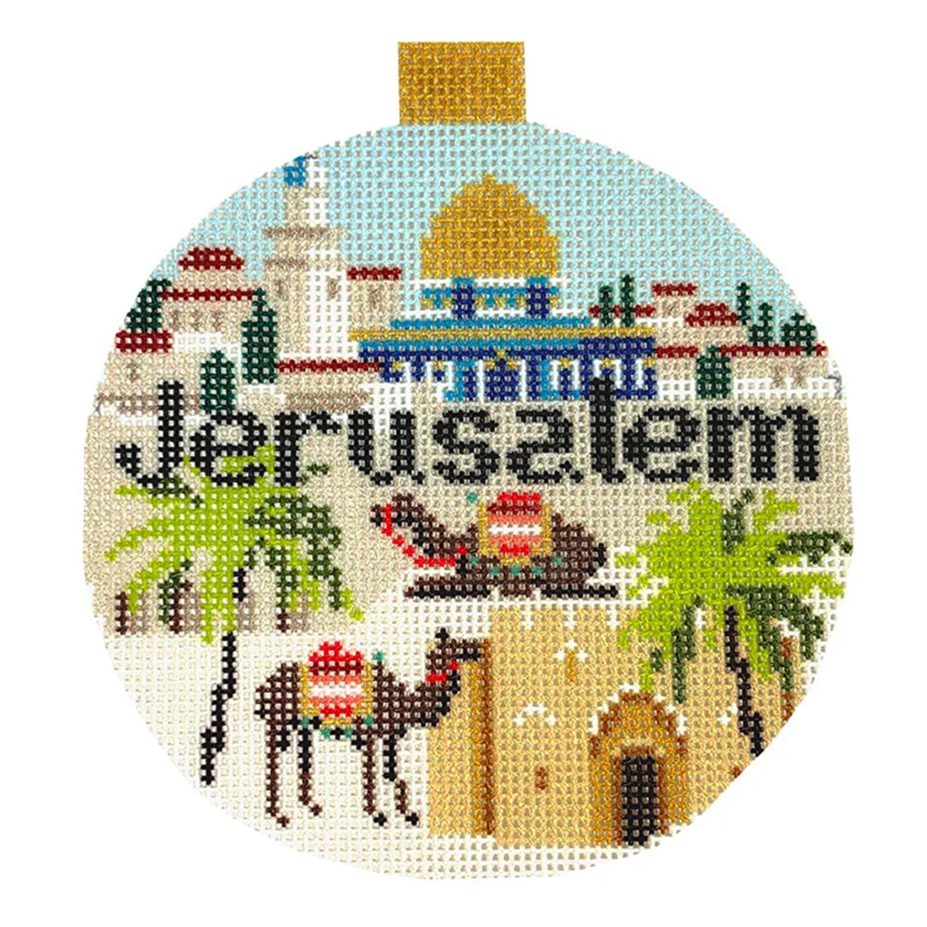 Travel Round Jerusalem with Stitch Guide - 1