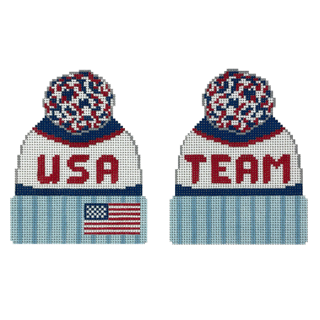 Beanie Team USA, 2 Sided - 1
