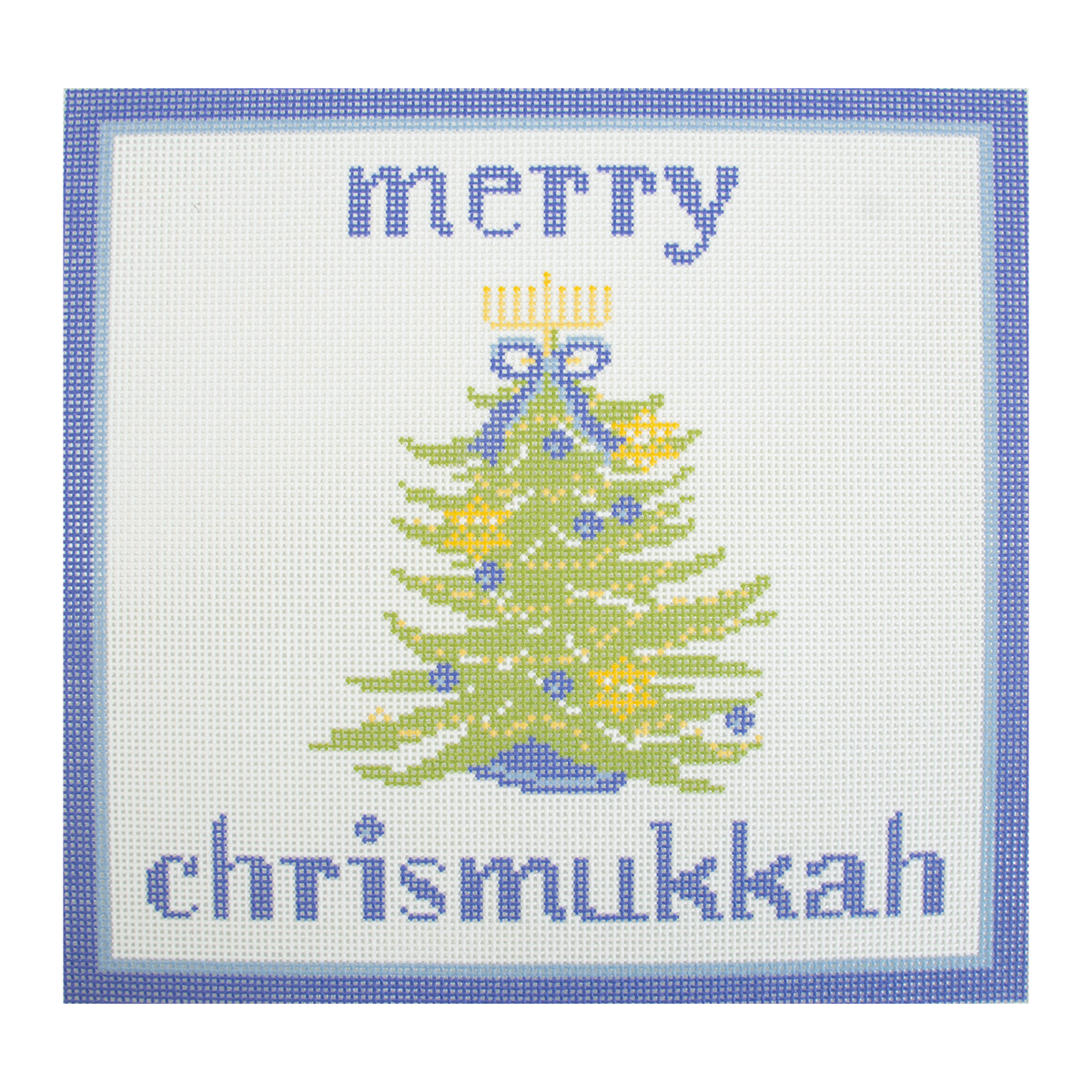 Merry Chrismukkah Pillow - 1