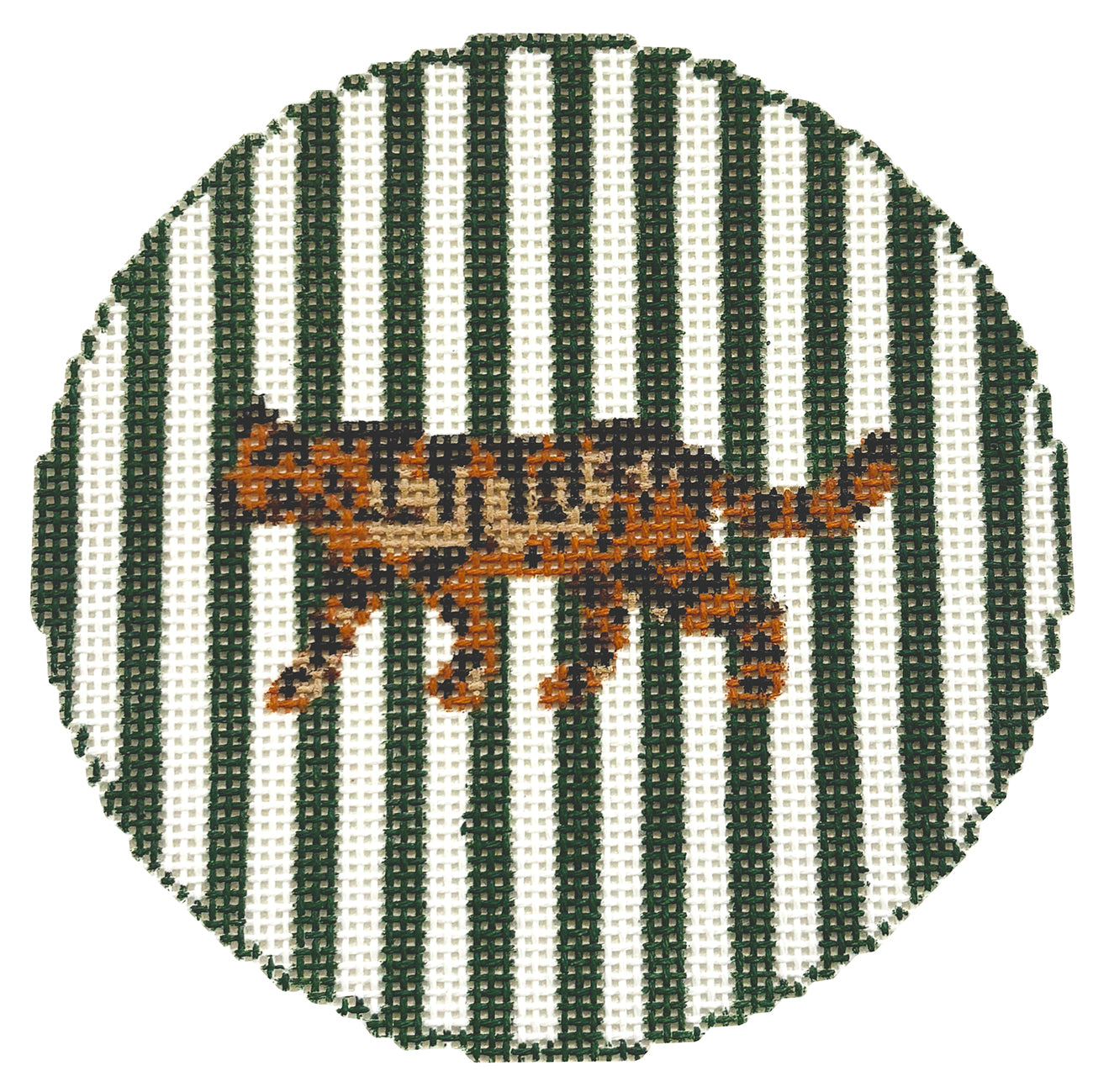 Striped Cheetah Round