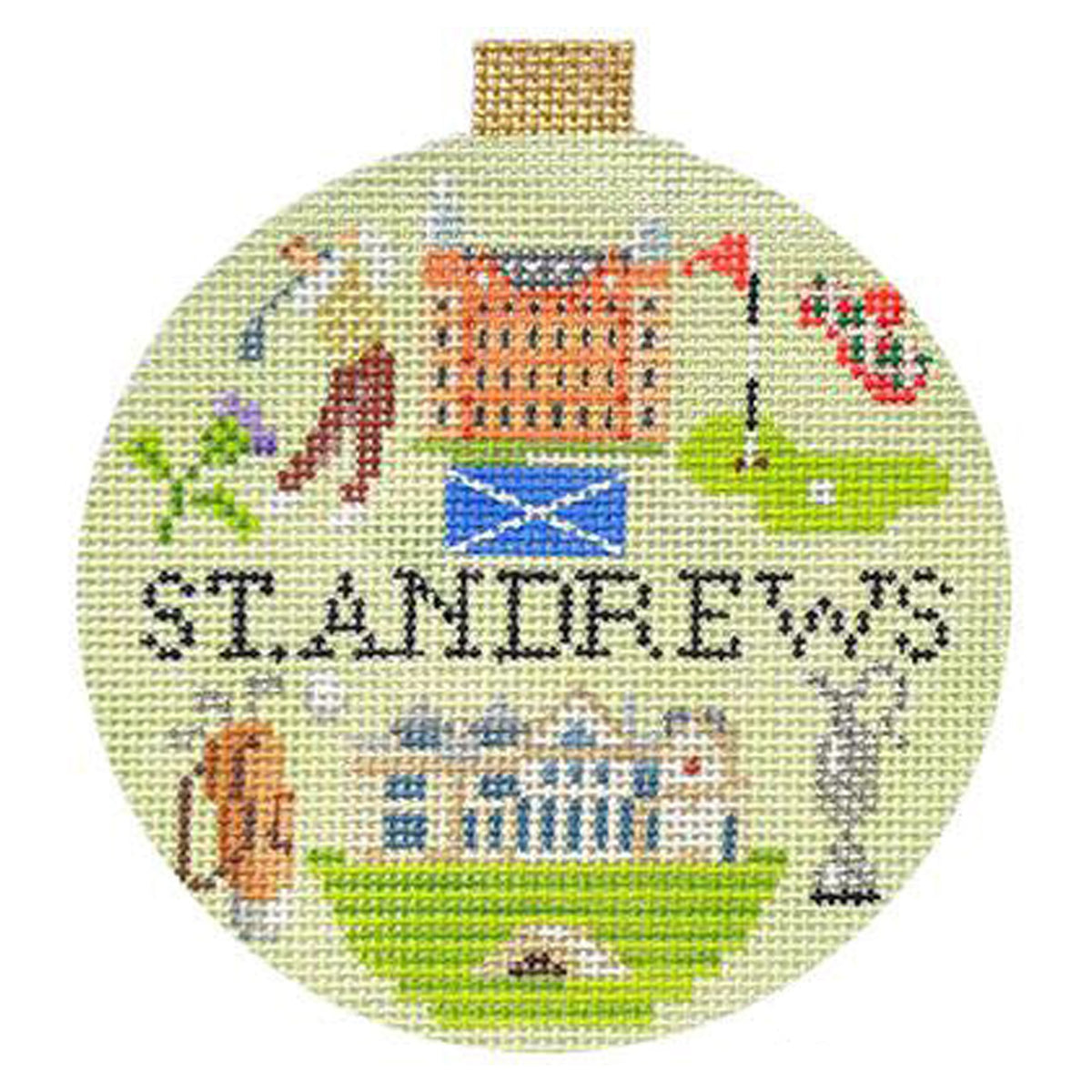 Sporting Round St. Andrews with Stitch Guide - 1