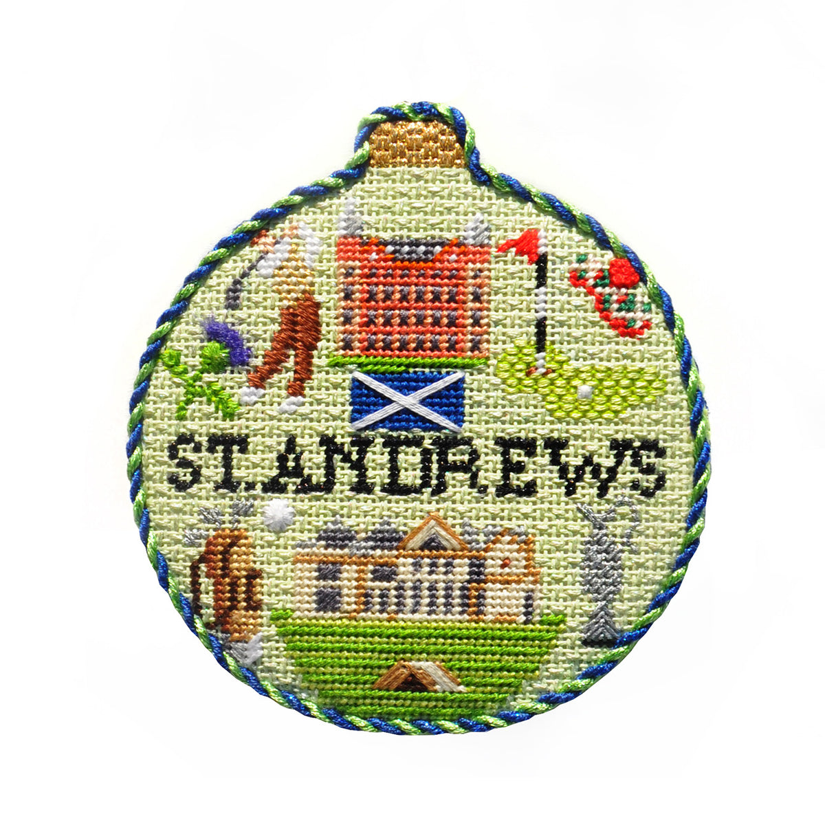 Sporting Round St. Andrews with Stitch Guide - 2