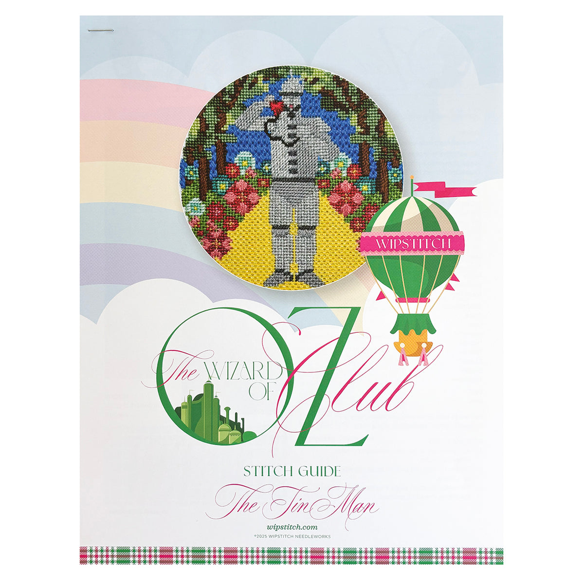 The Tin Man - Oz Round w/Stitch Guide - 2