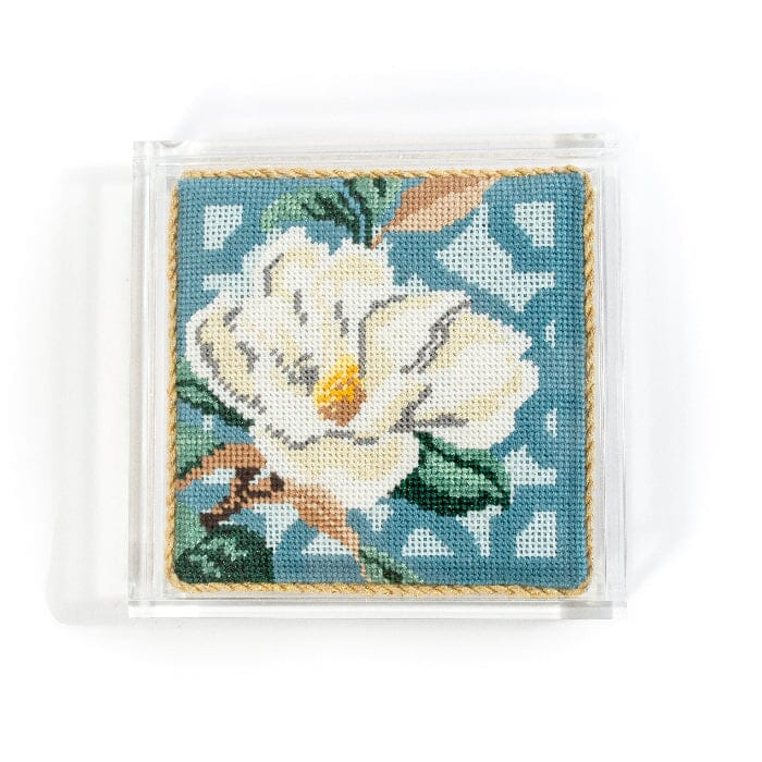 Acrylic Coaster 4" Accessories Needlepoint.Com