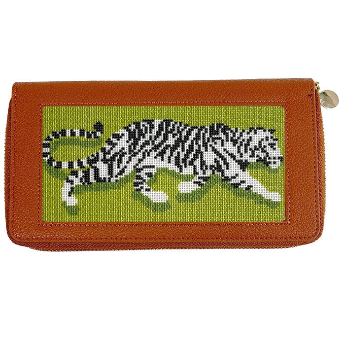 All In Wallet Cognac & Pink Leather Goods Rachel Barri Designs - 1