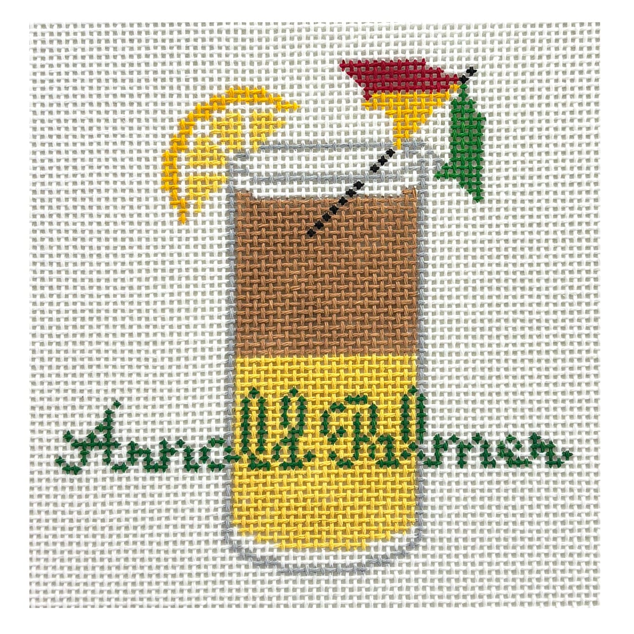 Arnold Palmer Coaster Painted Canvas Rachel Donley - 1