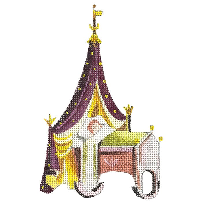 Baby Sleeping Fairytale Painted Canvas Colors of Praise - 1