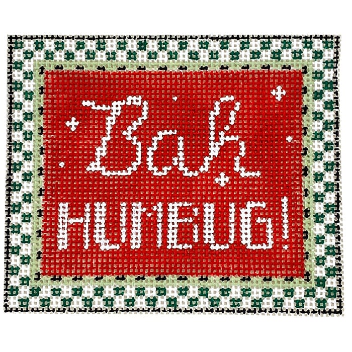 Bah Humbug! Painted Canvas Kathy Schenkel Designs - 1