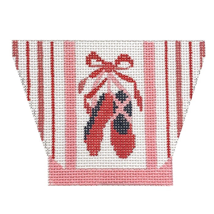 Ballet Slippers Painted Canvas Vallerie Needlepoint Gallery - 1
