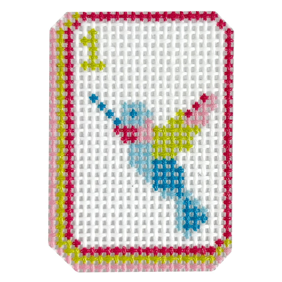 Bam Bird Mahjong Tile Mini Painted Canvas Penny & Penny and Company - 1