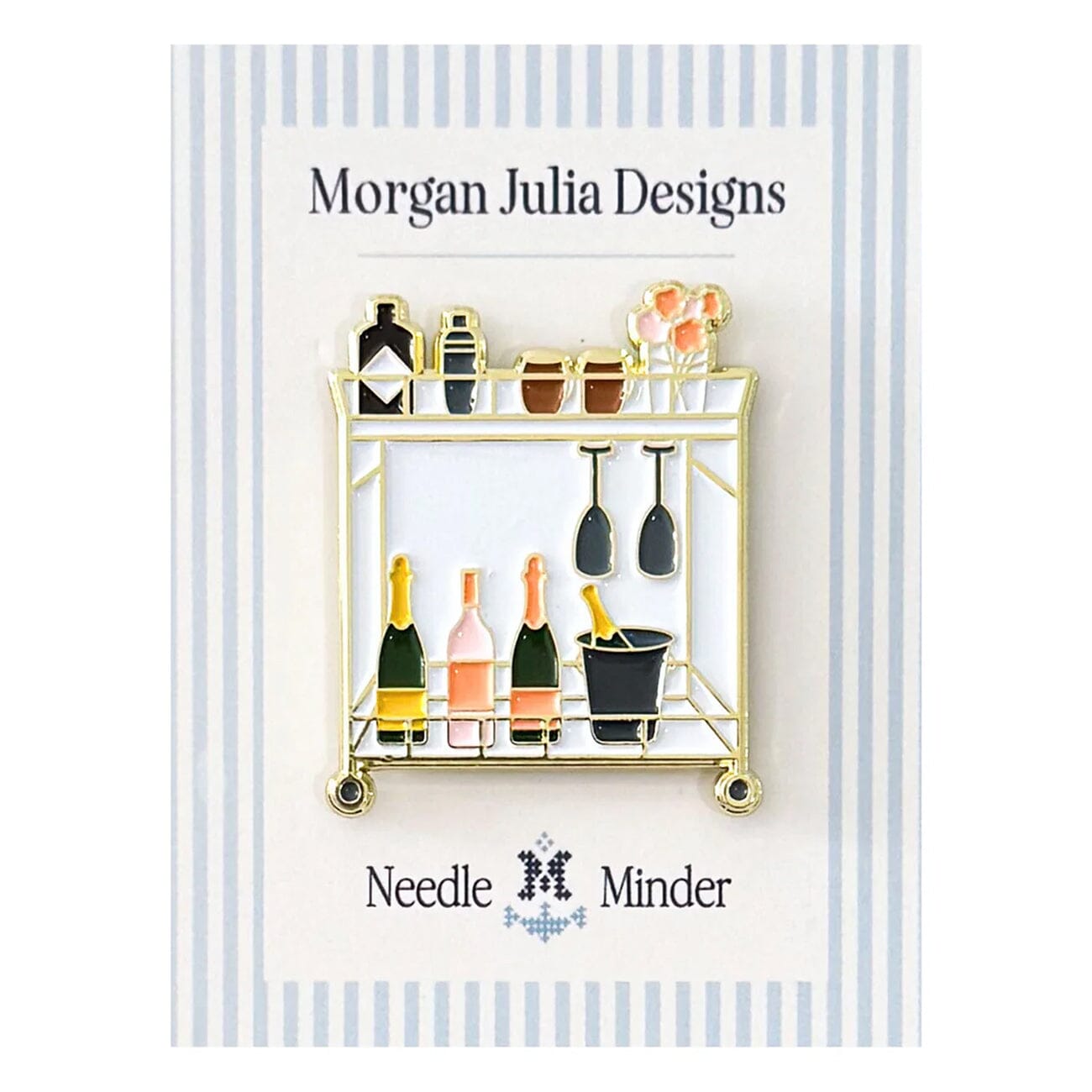 Bar Cart Needle Minder Accessories Morgan Julia Designs - 1