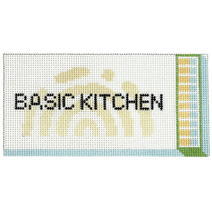 Basic Kitchen Matchbox Ornament Painted Canvas Spruce Street Studio