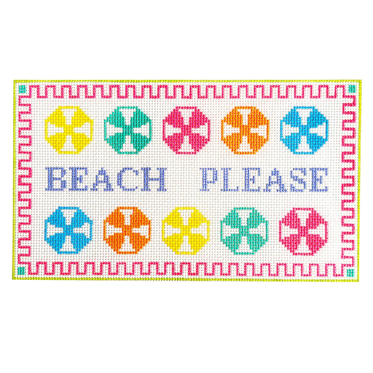 Beach Please Painted Canvas Salt & Sand Designs - 1
