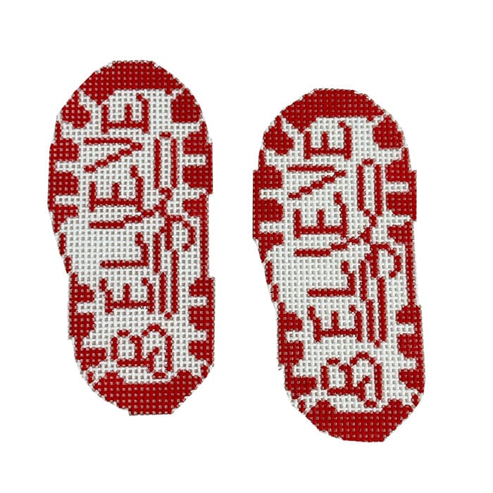 Believe Feet Painted Canvas Jessica Tongel Designs - 1
