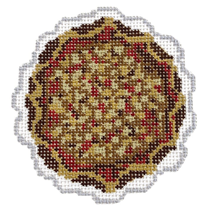 Berry Pie Round Painted Canvas KCN Designers - 1