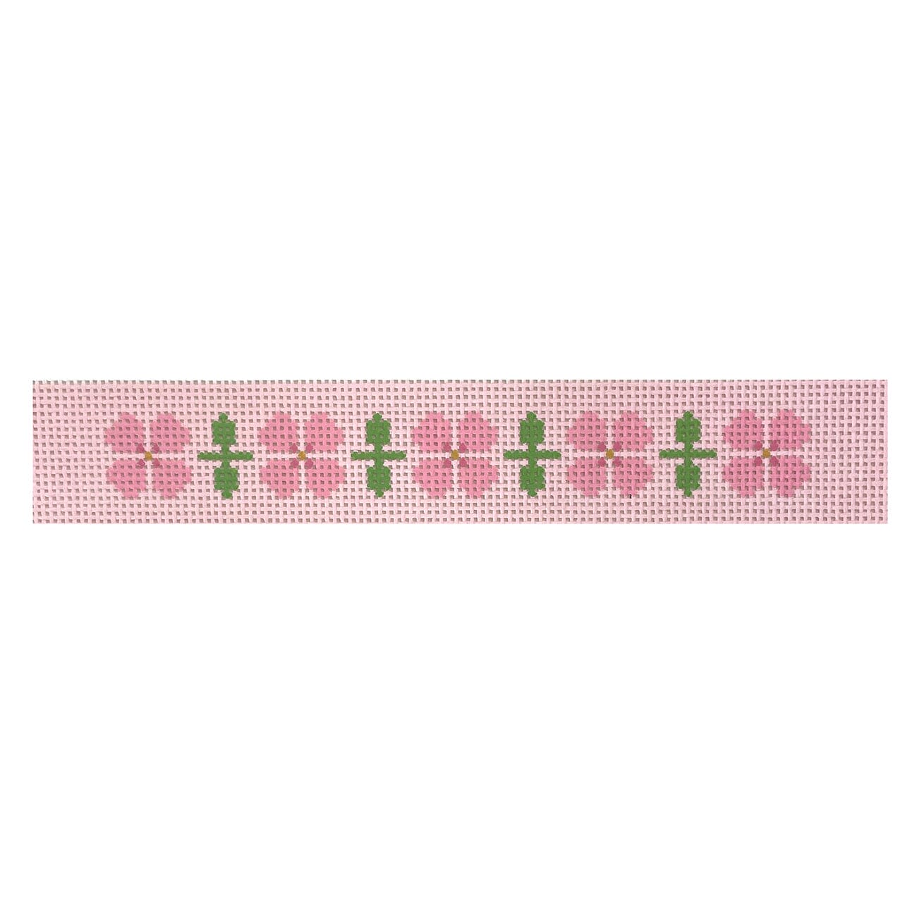 Big Bloom FOB, Pink Pansy Painted Canvas Love MHB Studio - 1