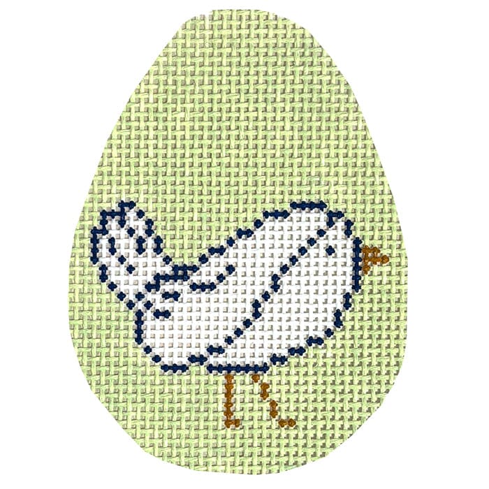 Bird Eggs Green Painted Canvas Mopsey Designs - 1