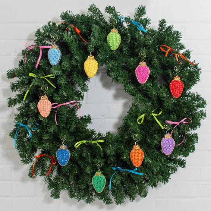 Blue Lightbulb Kit Kits Needlepoint.Com