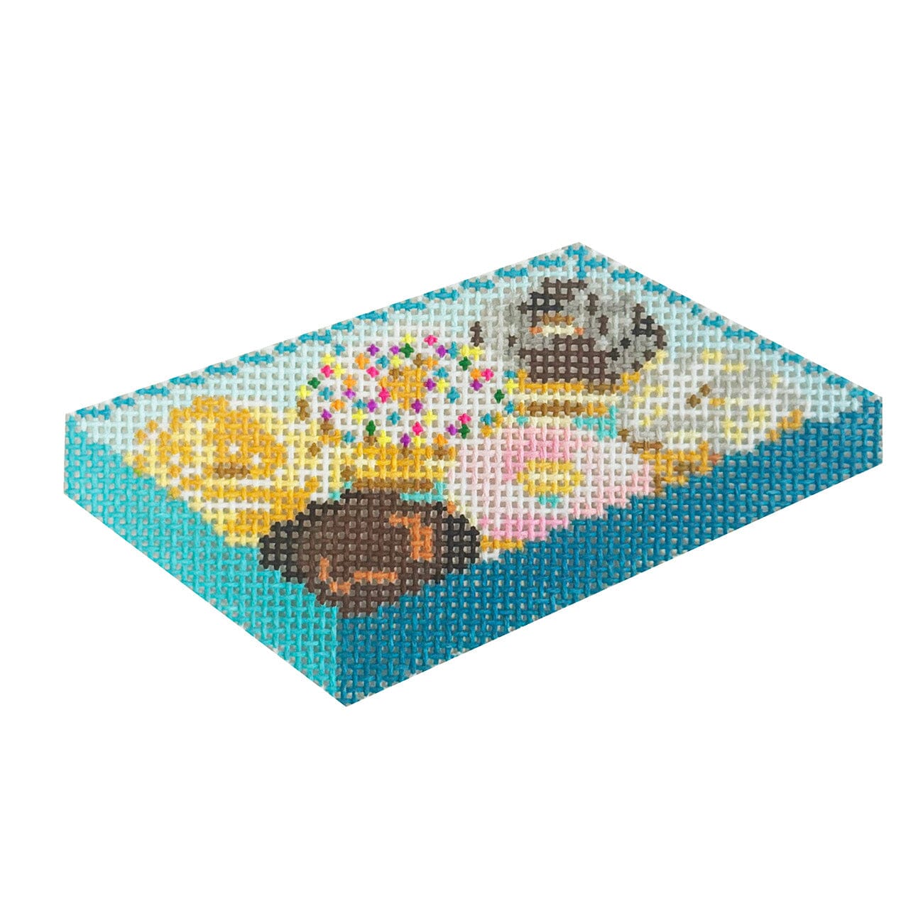 Box of Donuts Painted Canvas Morgan Julia Designs - 1