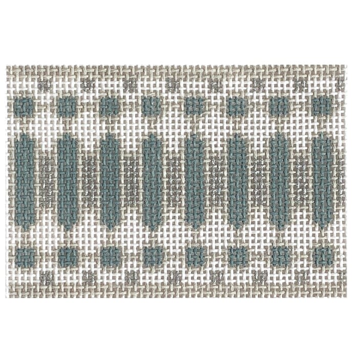 Bubble Chain Wallet Insert Silver / Taupe Painted Canvas Rachel Barri Designs - 1