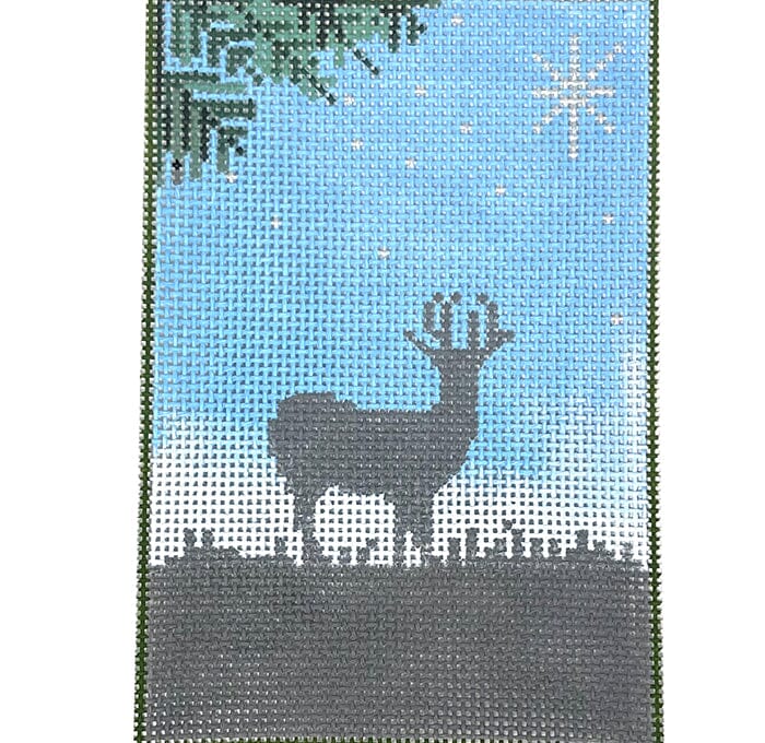 Buck at Twilight Painted Canvas Chris Lewis Distributing - 1