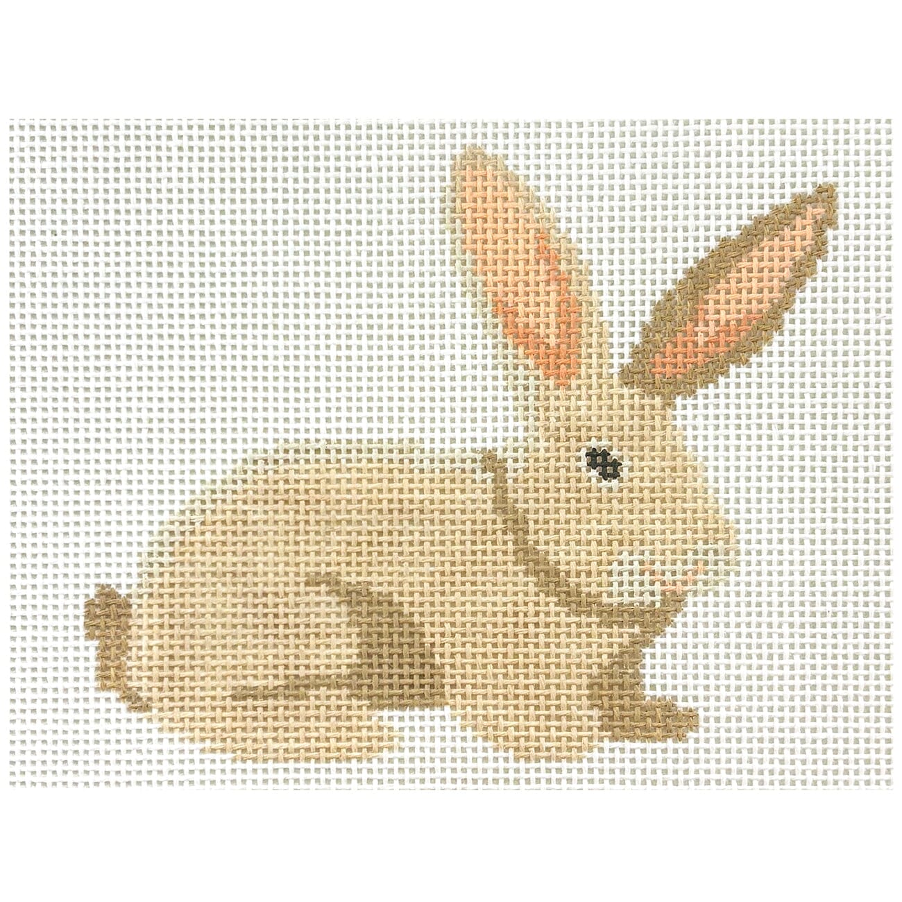Bunny Painted Canvas Bell House Designs - 1