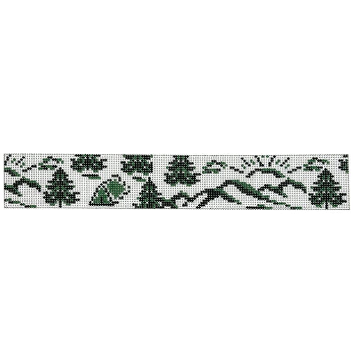 Camp Fob Painted Canvas Fire and Iris - 1