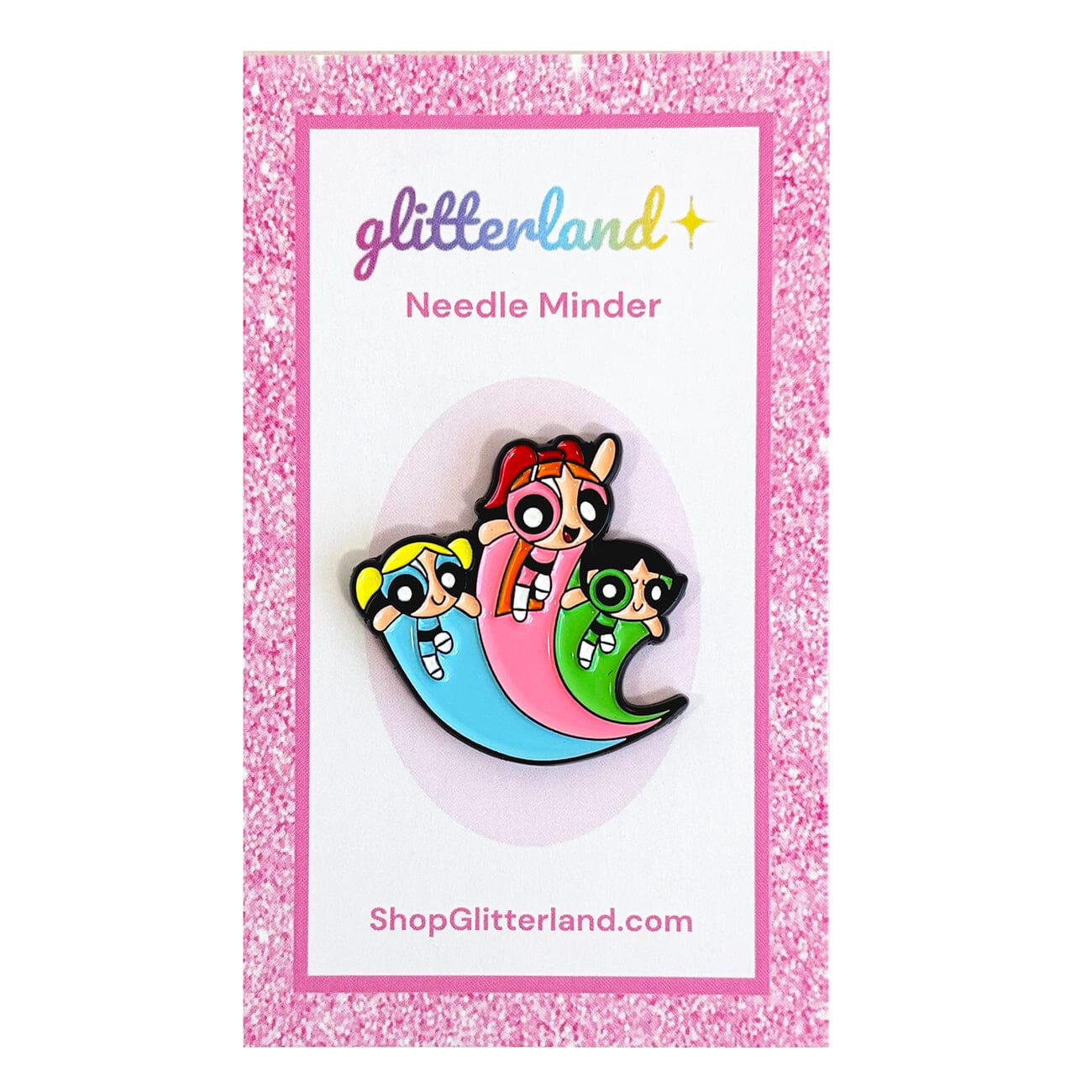 Cartoon Girls Needle Minder Accessories Glitterland - 1