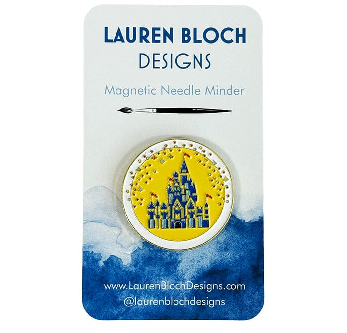Castle with Stars Needleminder Accessories Lauren Bloch Designs