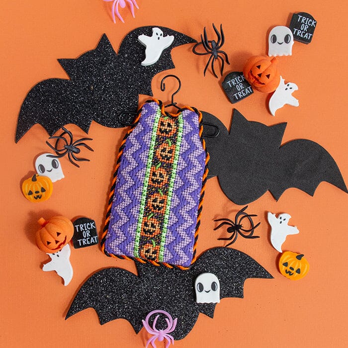 Chevron/Jack Mini Shift with Stitch Guide Printed Canvas Two Sisters Needlepoint