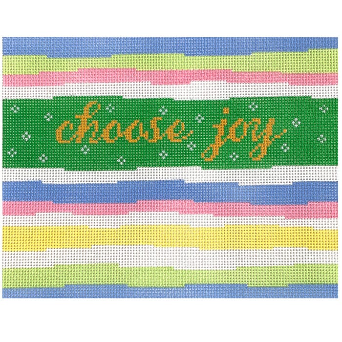 Choose Joy 13m Painted Canvas Lauren Bloch Designs - 1